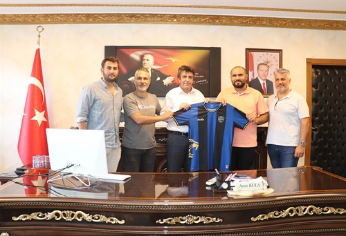 Fatsa Belediyespor Kulübü Yönetiminden, Kaymakamımız Avni Kula'ya Ziyaret