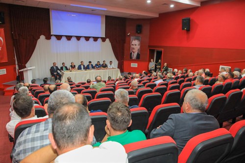 Kaymakamımız Avni Kula Başkanlığında Muhtarlar Toplantısı Düzenlendi