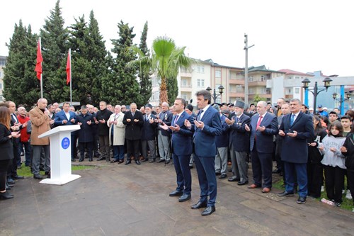 İlçemizde 18 Mart Şehitleri Anma Günü ve Çanakkale Deniz Zaferi’nin 108. Yıl Dönümü Dolayısıyla Tören Düzenlendi